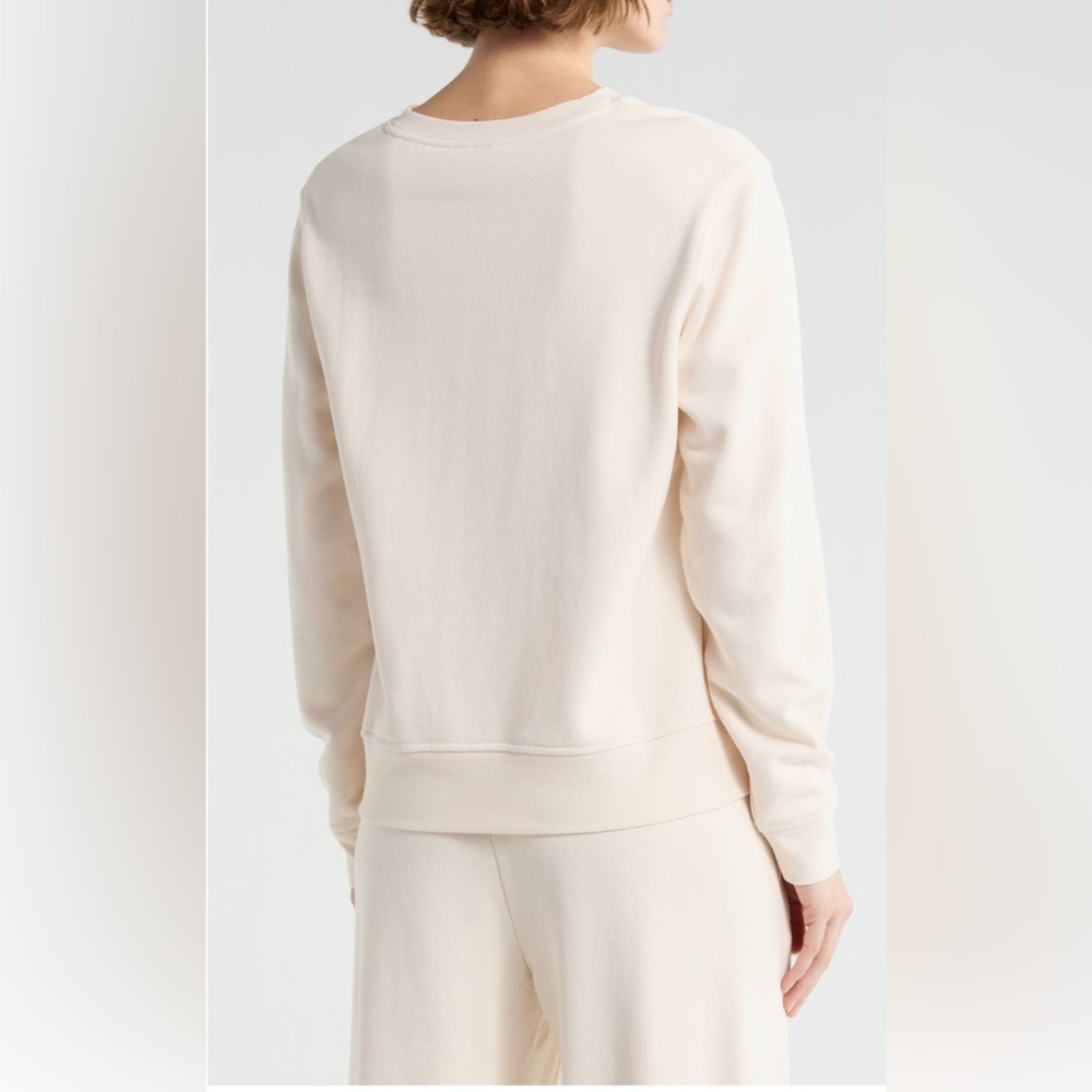 Vince Cream Women's Sweatshirt - Picture 2 of 7